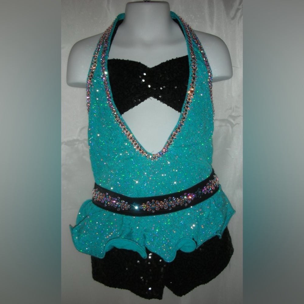 Custom child dance costume (Broadway Baby) - tap/jazz/iceskating